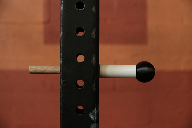 Blackjack — smaller harder ball on a stick for deep tissue massage